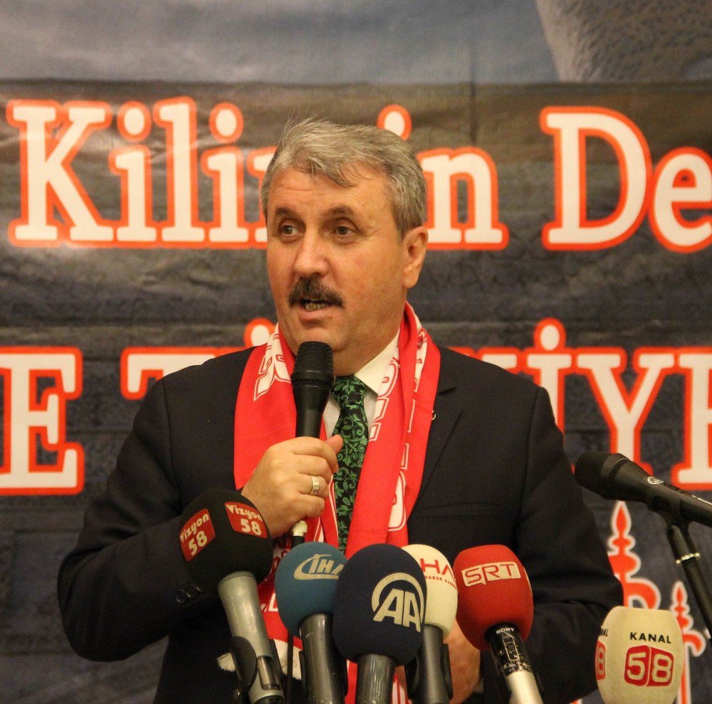 Bbp Genel Başkanı Destici: "Kılıçdaroğlu Çareyi Sokakta Aramamalı"