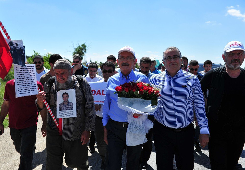 Chp’nin ’Adalet Yürüyüşü’nde İkinci Gün