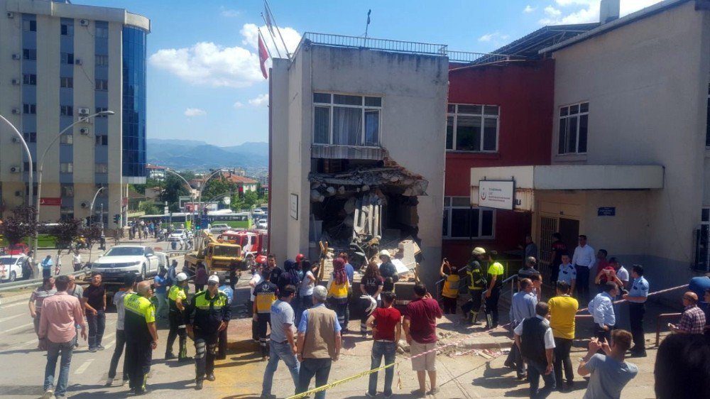 Vinç Sağlık Ocağına Girdi