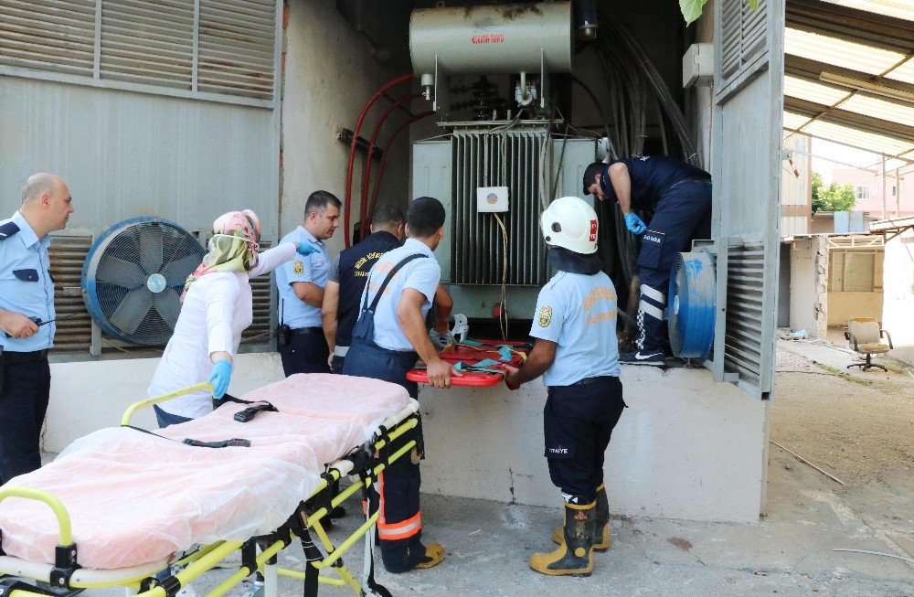 Hırsızlık Amacıyla Girdiği Trafoda Ölümden Döndü