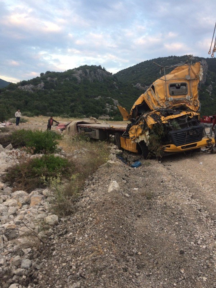 -Cehennem Deresi’nde Kaza: 1 Ölü