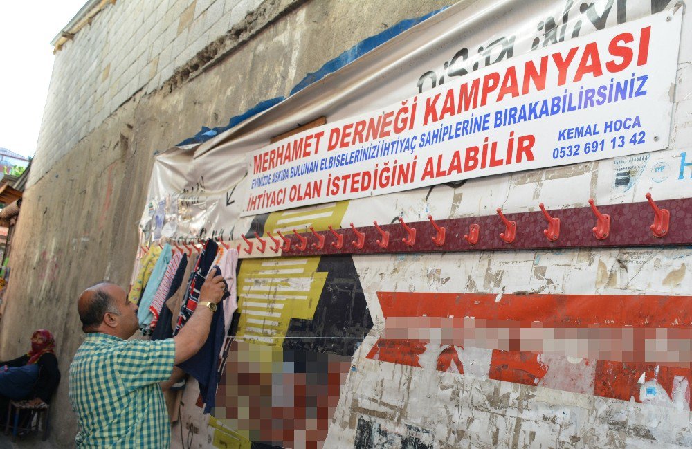 İhtiyaç Sahipleri İçin ’Askıda Giysi’