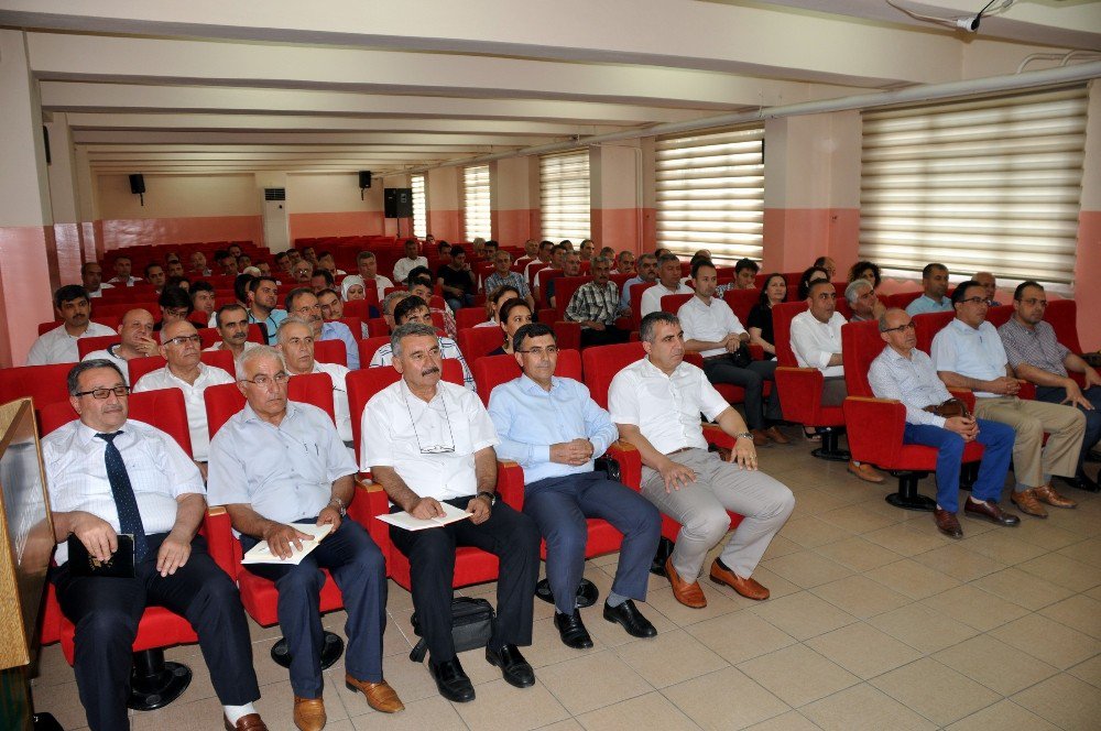 Nazilli’de Okul Müdürleri Sona Eren Eğitim Yılını Değerlendirdi