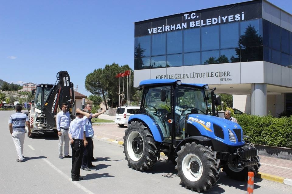 Vezirhan Belediyesi Araç Filosuna Yeni Araç Eklendi