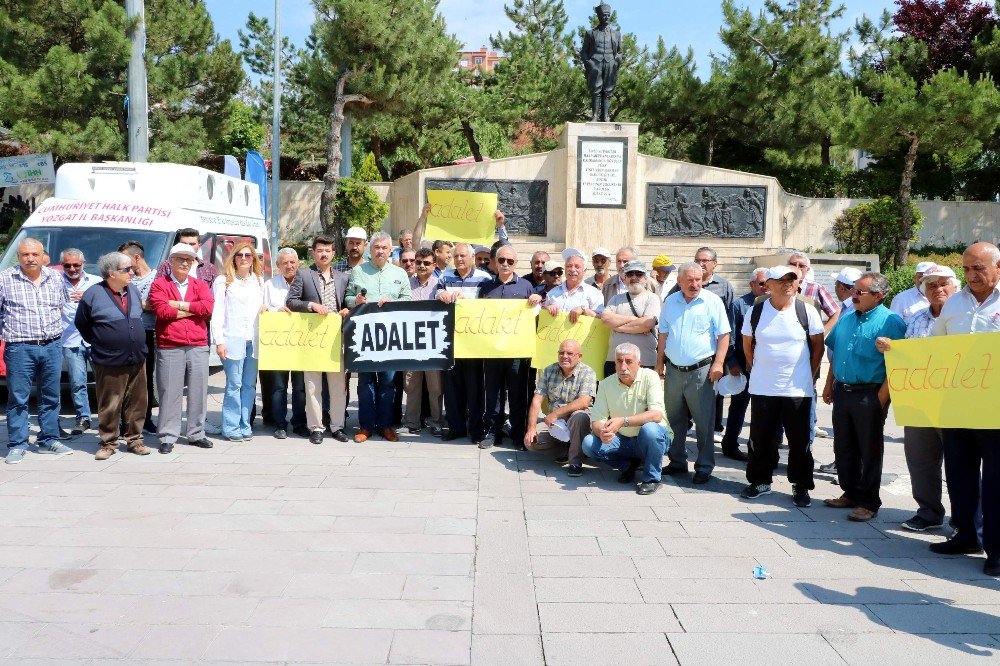 Chp Yozgat İl Teşkilatı ’Adalet Yürüyüşü’ İçin Ankara’ya Gitti