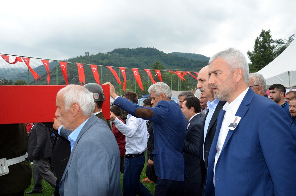 Ordu Şehidini Gözyaşlarıyla Uğurladı