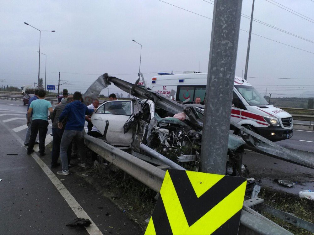 Sakarya’da Feci Kaza: 1 Ölü, 4 Yaralı