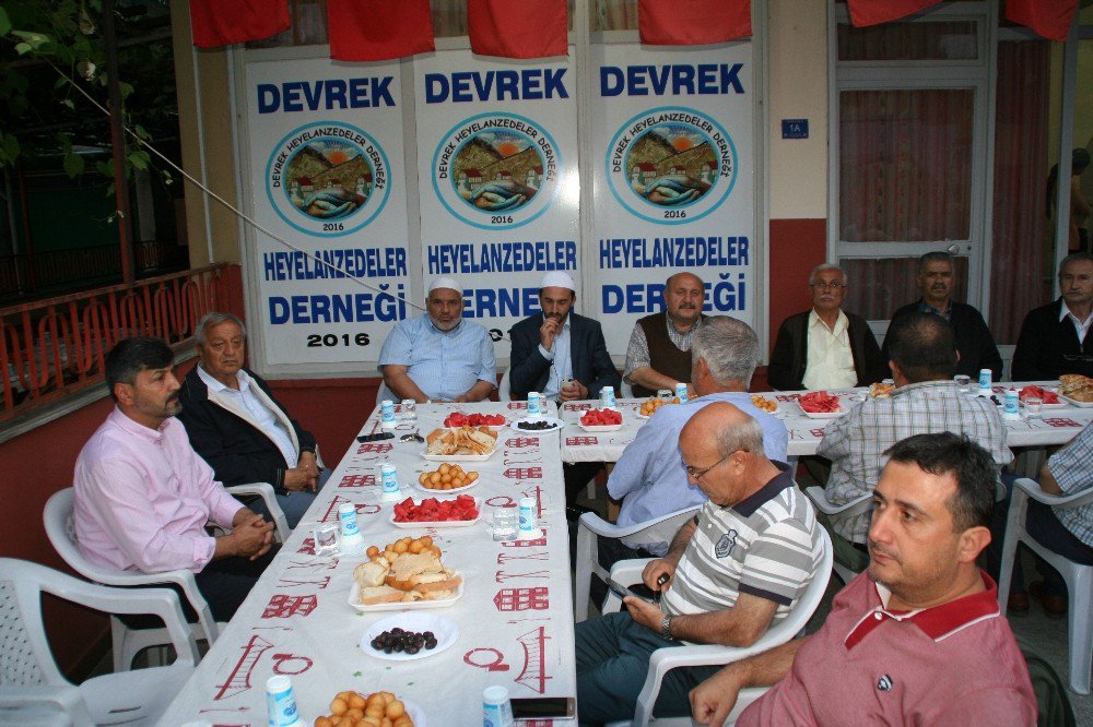 Devrekli Heyelan Zedeler İftarda Buluştu