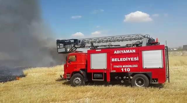 Adıyaman’da Buğday Yangını