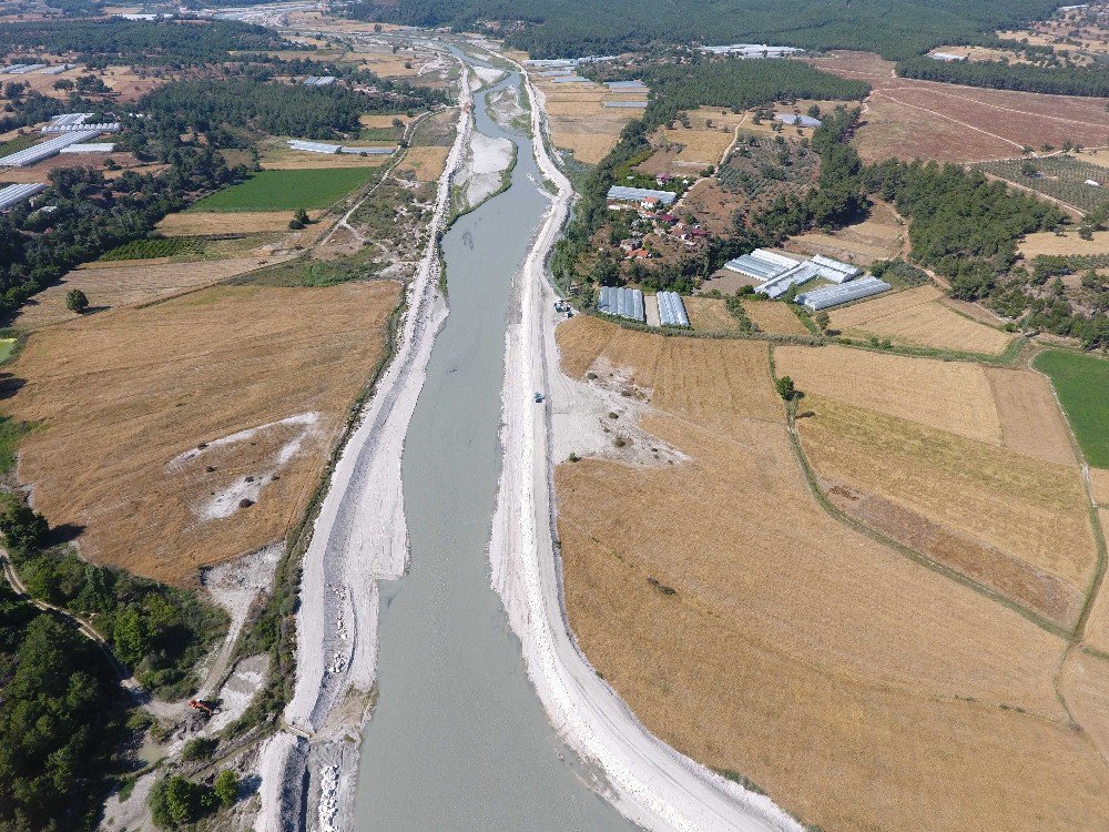 Antalya’da Taşkın Koruma Çalışmaları