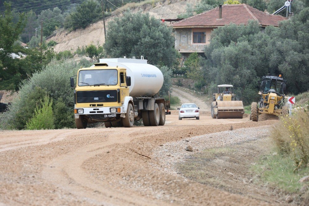 Arapapıştı Kanyonu Yolunu Yeniliyor