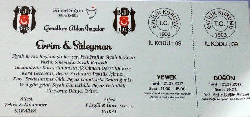 Didim’de Siyah-beyaz Düğün