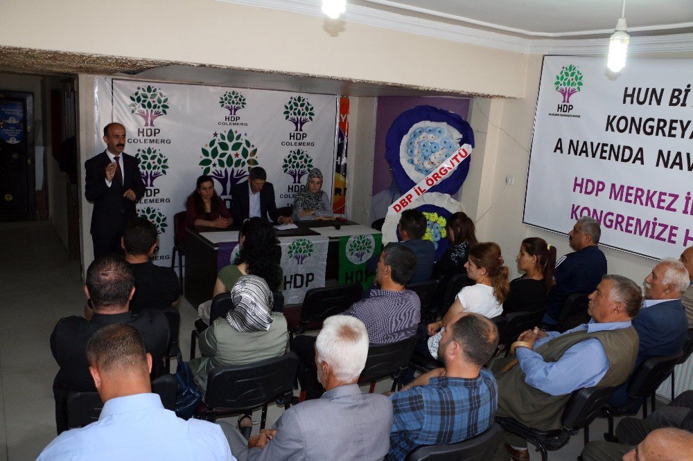 Hdp Merkez İlçe Kongresi Yapıldı