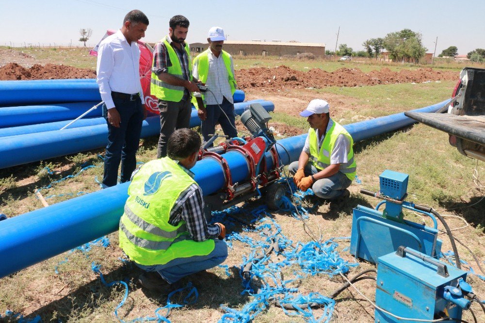 Harran’da Alt Yapı Çalışmaları Devam Ediyor