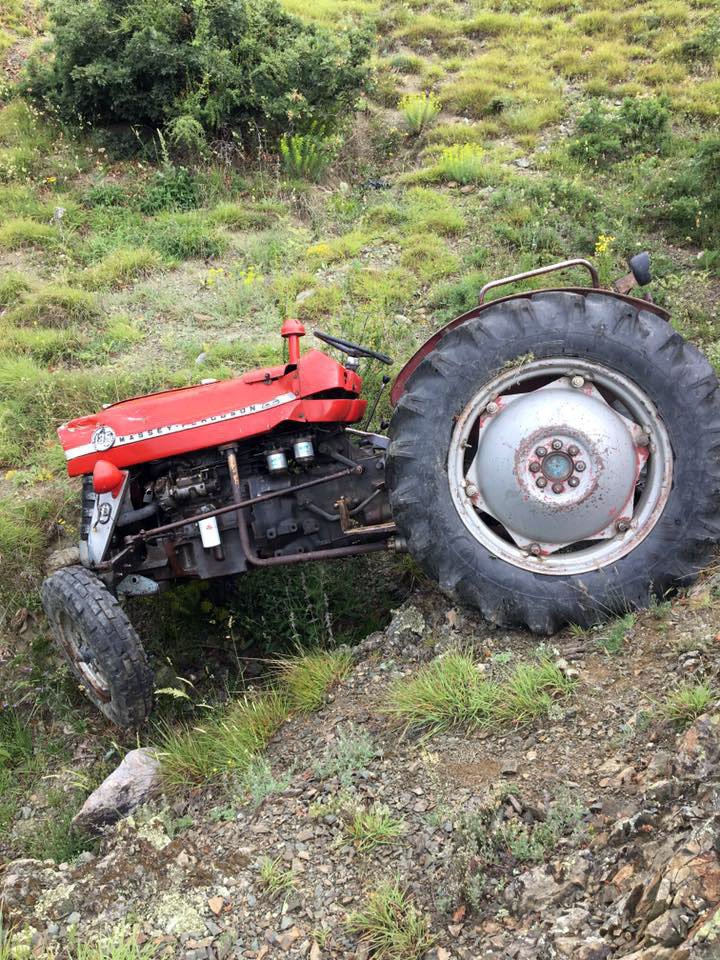 Kastamonu’da Traktör Uçuruma Yuvarlandı:1 Yaralı