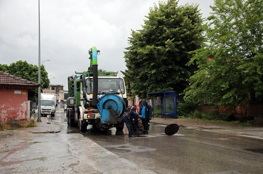 Yoğun Yağış Alan Bölgelere Saski’den Anında Müdahale