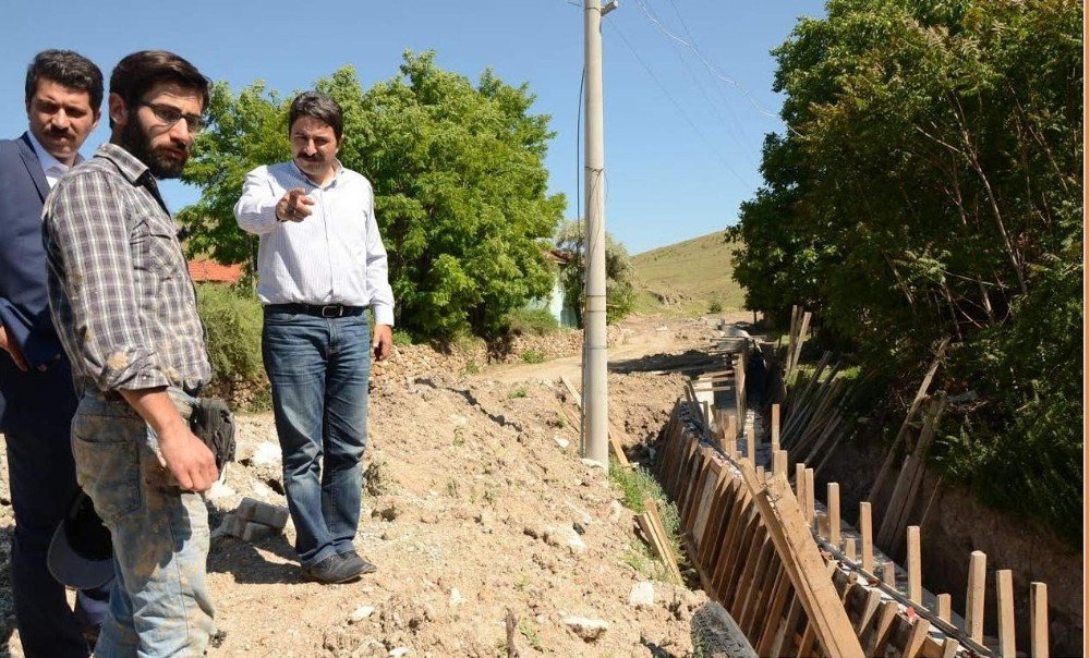 Başkan Kalın Taşkın Koruma Çalışmalarını İnceledi