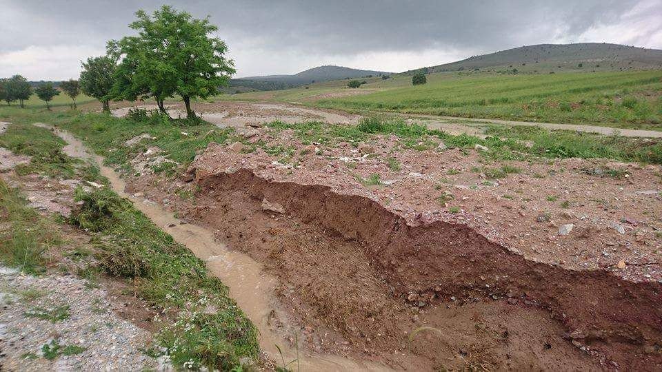 Aslanapa’da Aşırı Yağış