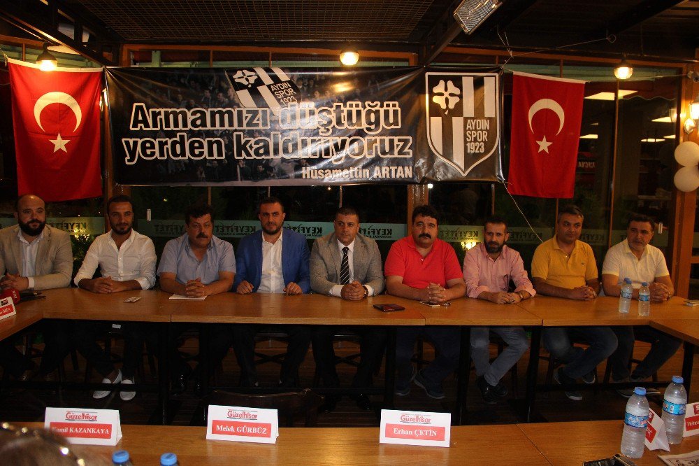 Aydınspor 1923’de Hüsamettin Artan Adaylığını Açıkladı