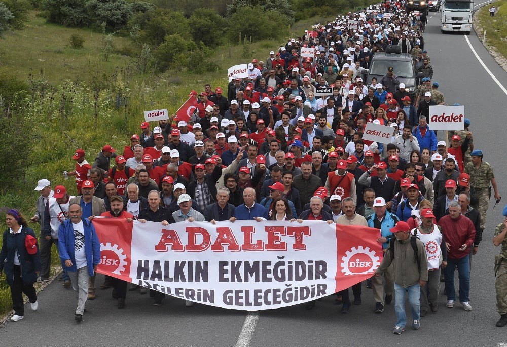 Chp’nin ‘Adalet Yürüyüşü’nün 6. Günü