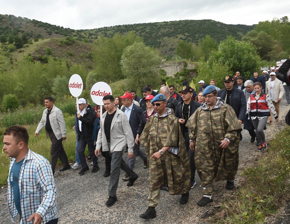 Chp’nin ’Adalet Yürüyüşü’nün 6. Günü Başladı