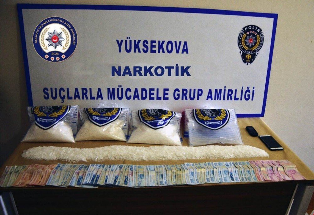 Hakkari’de Uyuşturucu Operasyonları