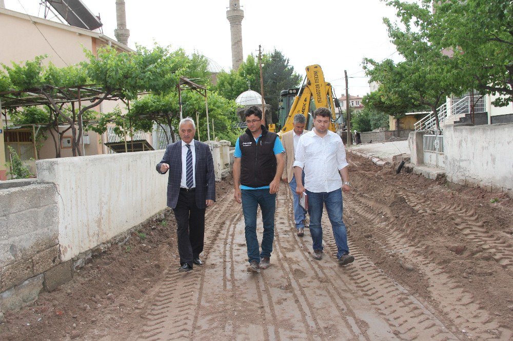 İncesu’da 37 Sene Önce Yapılan Alt Yapılar Yenileniyor