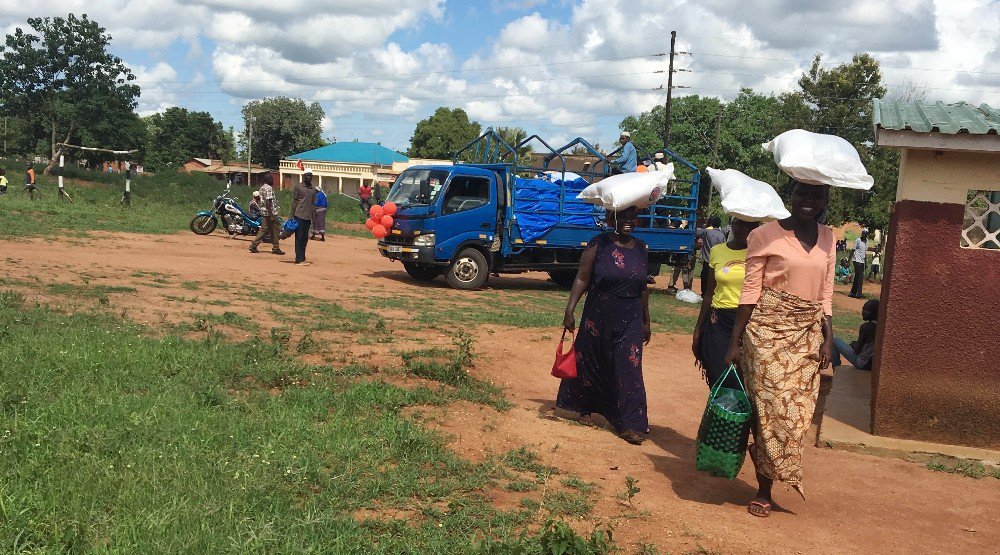 Tika’dan Kuraklığın Vurduğu Uganda’ya Gıda Yardımı