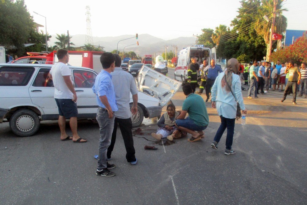 Milas’ta Tırla Otomobil Çarpıştı; Biri Ağır, 2 Yaralı