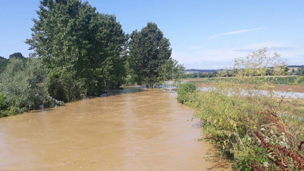 Sakarya’da Tarım Arazileri Sular Altında Kaldı