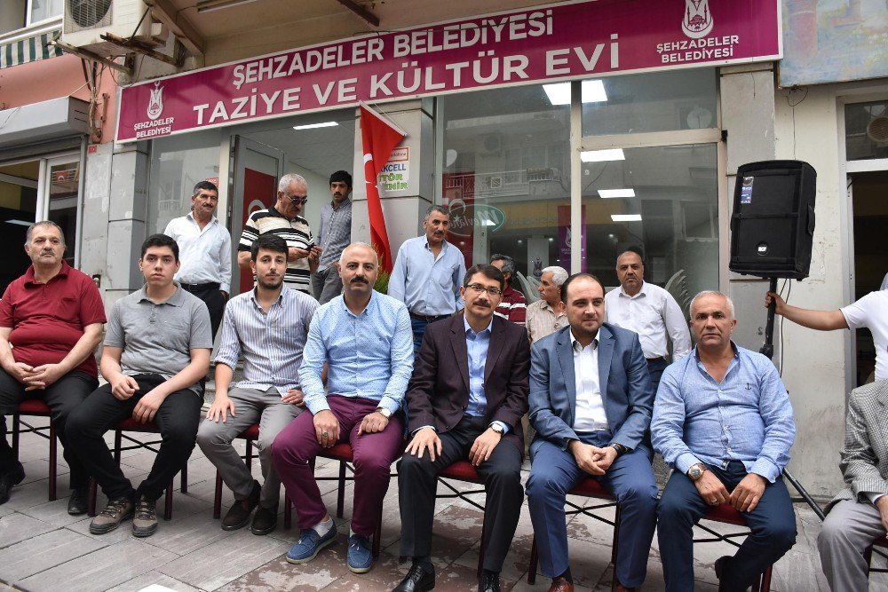 Şehzadeler’e Bir Taziye Ve Kültür Evi Daha Kazandırıldı