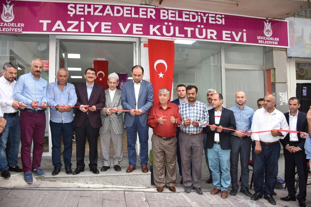 Şehzadeler’e Bir Taziye Ve Kültür Evi Daha Kazandırıldı