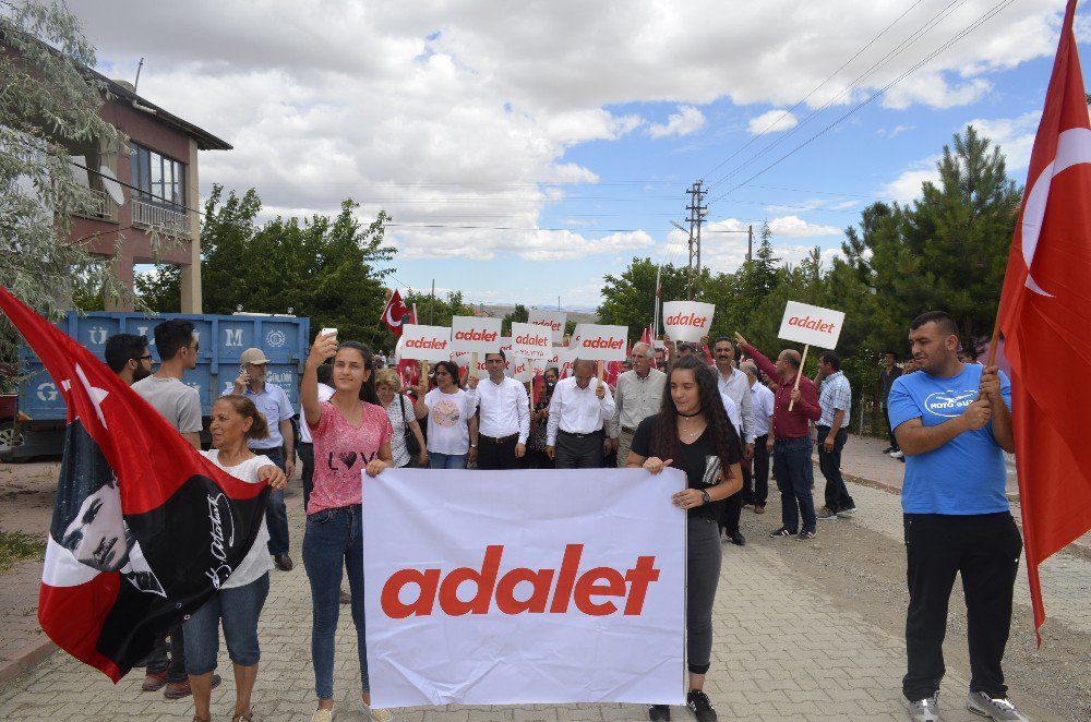 Chp’de ‘Adalet Yürüyüşü’