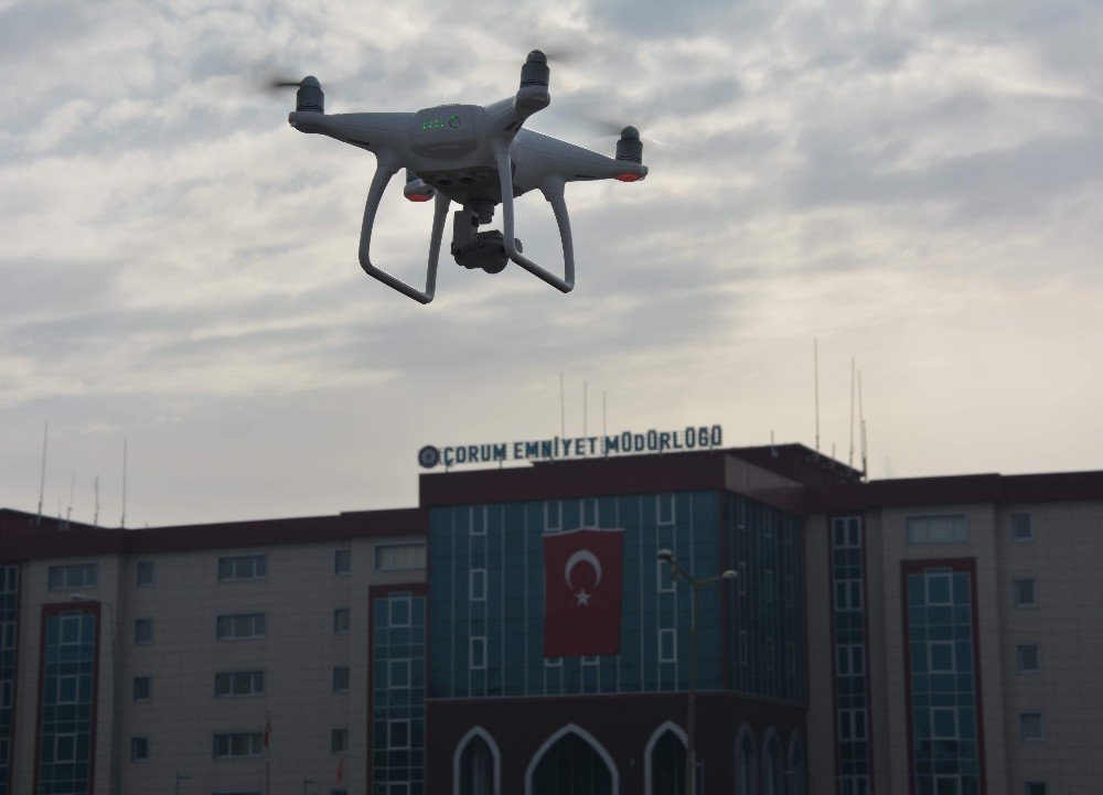 Çorum’da Trafik Denetimleri Drone İle Yapılacak