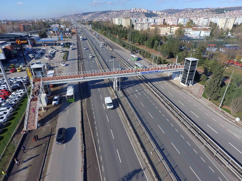 Çayırova’ya Yeni Yaya Köprüsü