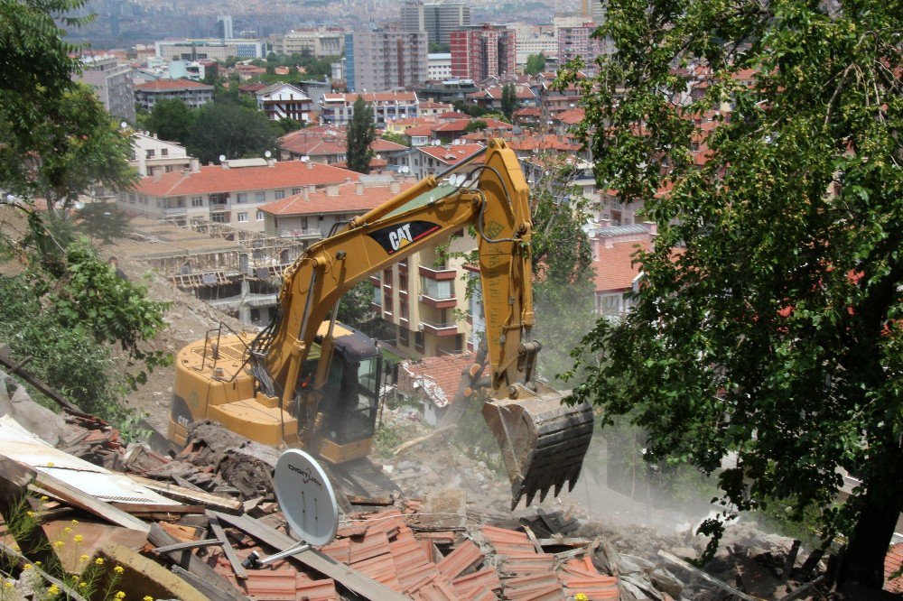 Çankaya’da Gecekondular Tarih Oluyor