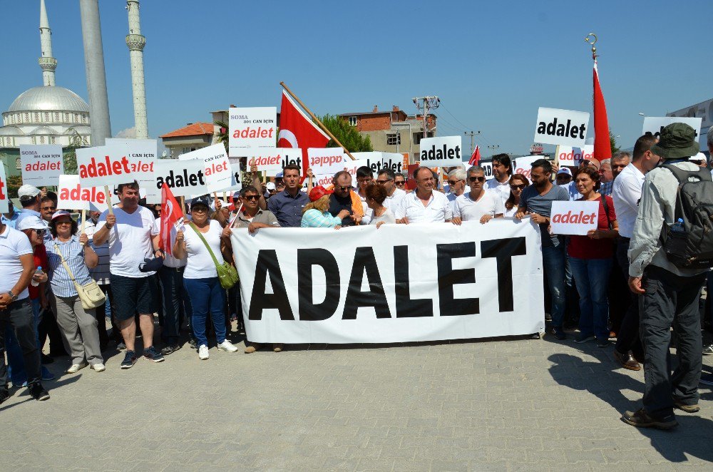 Chp’den Soma’da ’Adalet Yürüyüşü’