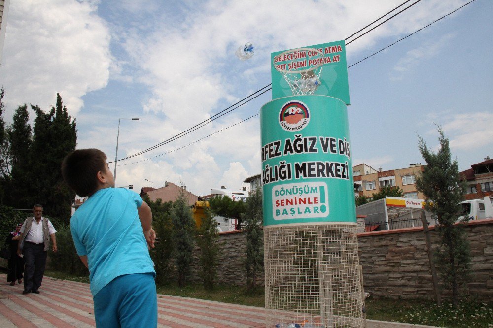 Körfezliler Geri Dönüşüme Basket Atarak Destek Veriyor