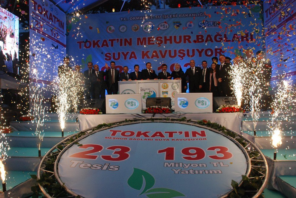 Bakan Eroğlu, 193 Milyon Yatırım Bedelli 23 Tesisin Temelini Attı