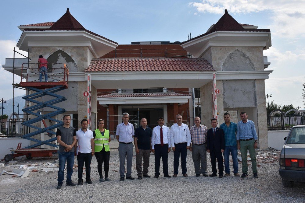 Veziroğlu Sosyal Tesisleri Açılışa Hazırlanıyor