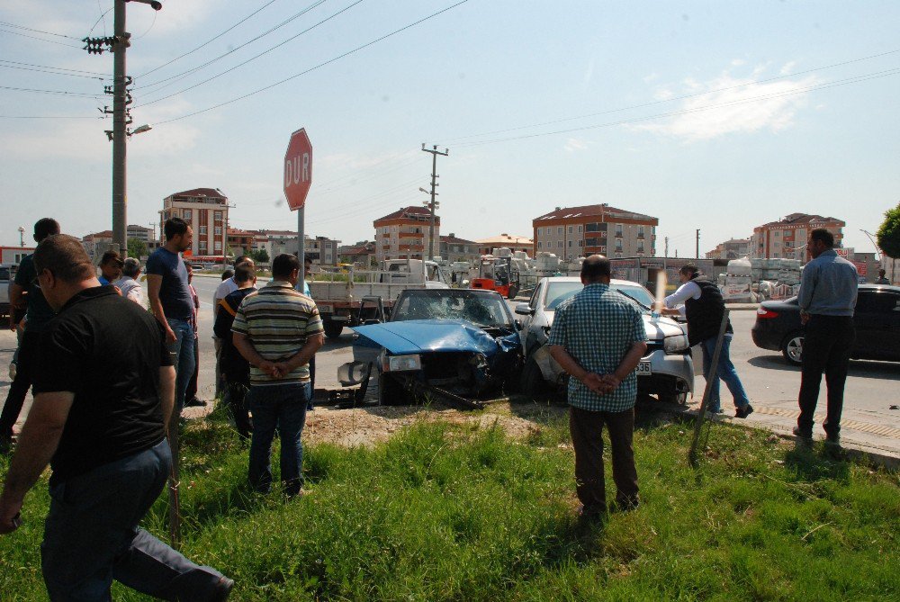 Tekirdağ’da Trafik Kazası: 1 Yaralı