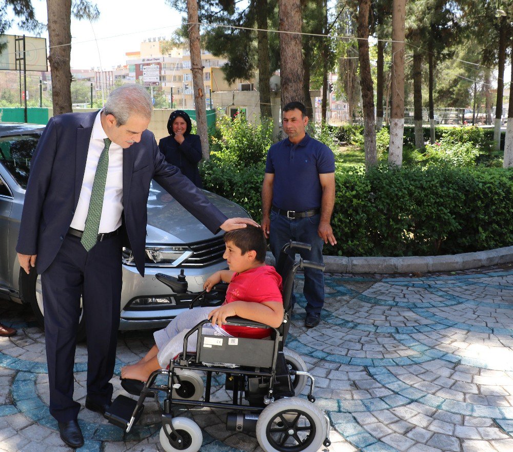 11 Yaşındaki Mehmet’in İsteği Haliliye Belediyesi İle Gerçekleşti