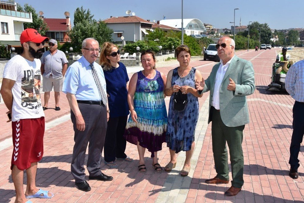 Sultanköy Sahiline Bayram Temizliği