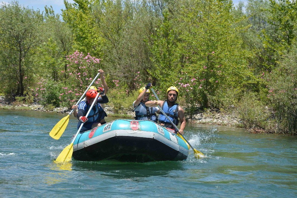 Muğla’nın İlk Ve Tek Rafting Takımı, Türkiye Şampiyonası’na Hazırlanıyor