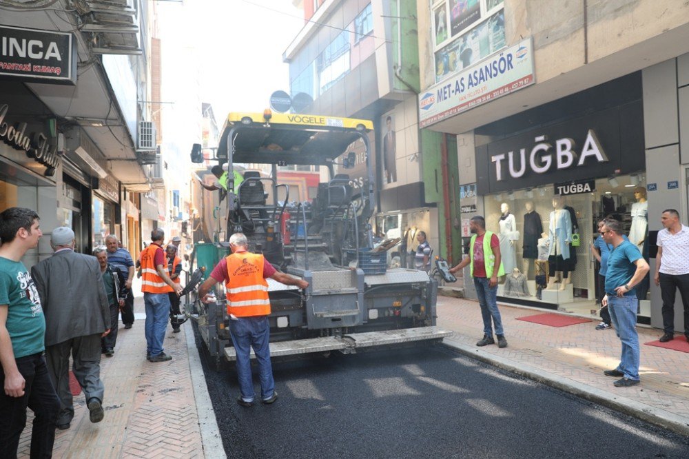 Fatsa’da Asfalt Çalışmaları