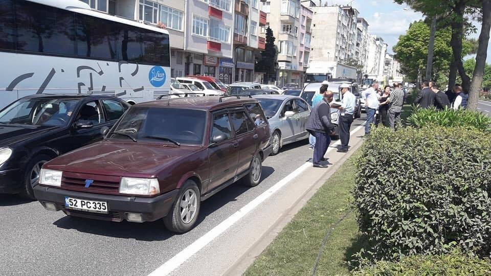 Fatsa’da 2 Ayrı Trafik Kazası: 3 Yaralı