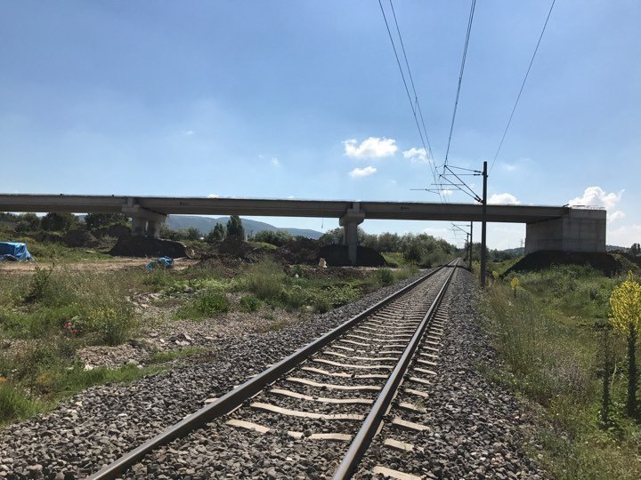 Üst Geçit Çalışmaları Tam Gaz Devam Ediyor