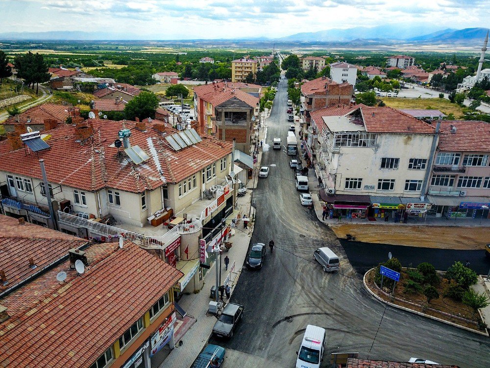 Akçadağ’da Asfalt Çalışması