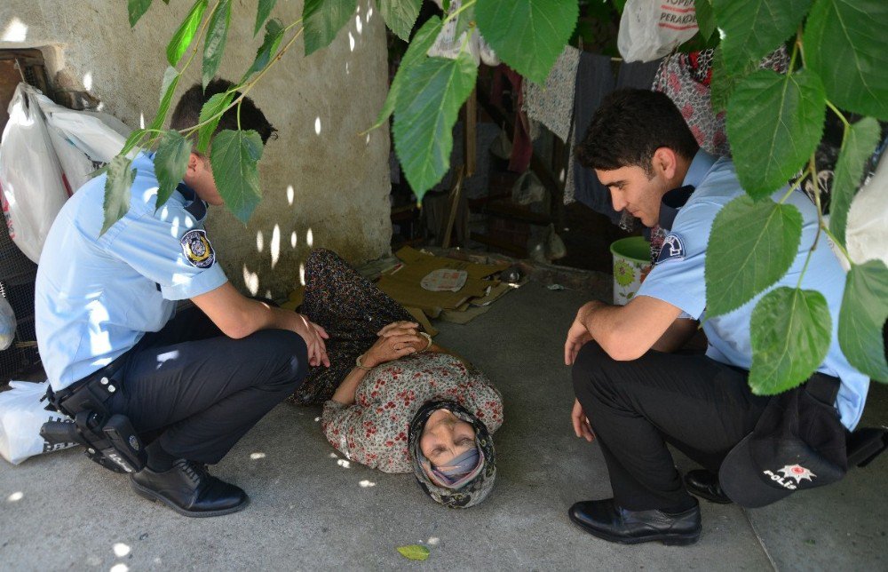 Zekiye Nine Polise Zor Anlar Yaşattı