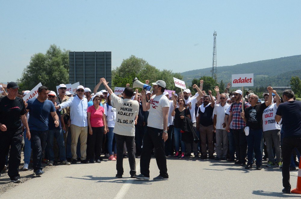 Chp Heyeti, 10. Günde İlk Mola Yerine Ulaştı